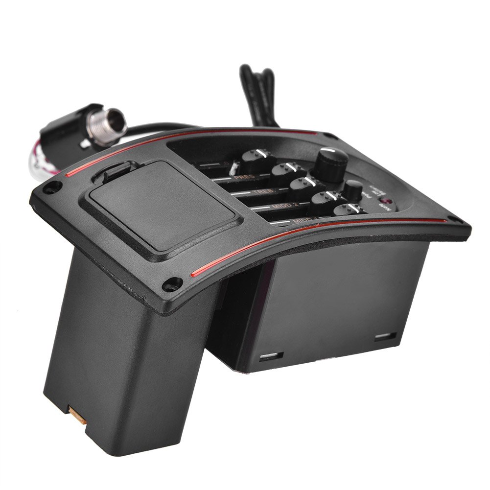 Buy EQ PS500 5Band Equalizer Digital Guitar Preamp Piezo Tuner Pickup