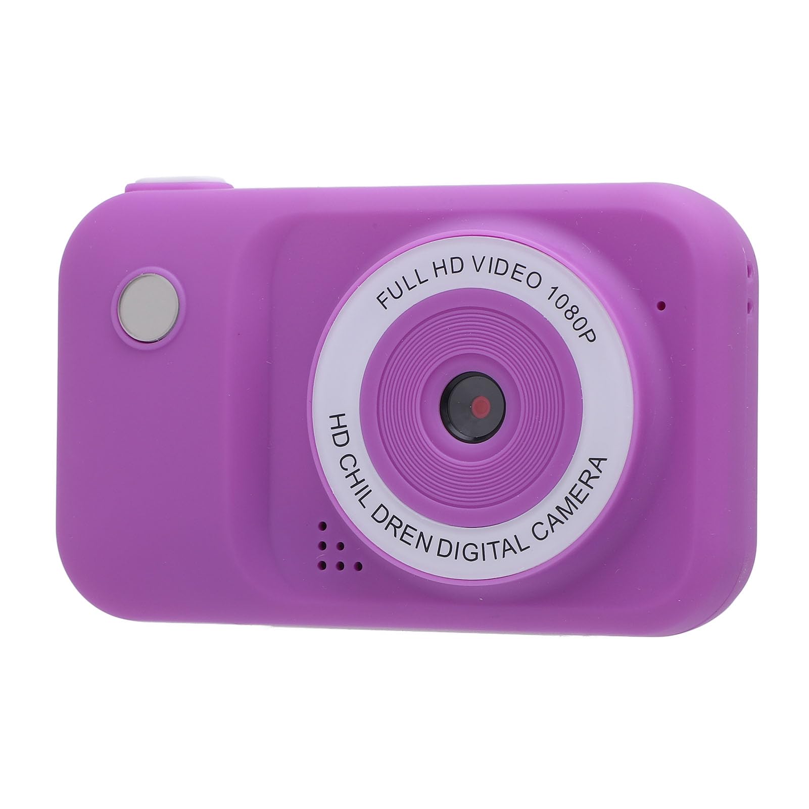 Digital Video Camera Small, 1080P 3MP Kids Camcorder,Digital Point and Shoot Camera with 2 Inch Screen for Boys Girls, Autofocus,MP3, Games (Violet)