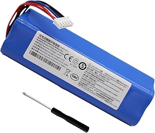 6400mAh Battery Compatible with Ecovacs Deebot T5 T8 T8+ T9 T9+ Deebot Ozmo 950 T10 T9 DX65 DX93 DX96 X1 Omni X1 Turbo X1 Plus DLX11-21/61 DBX11-11/21 Vacuum Cleaner S10-LI-144-5200