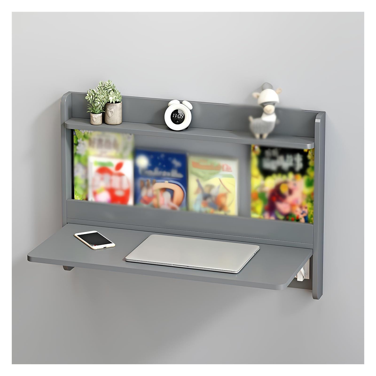 Table à abattant pour établi pliant et bureau d'étude compact