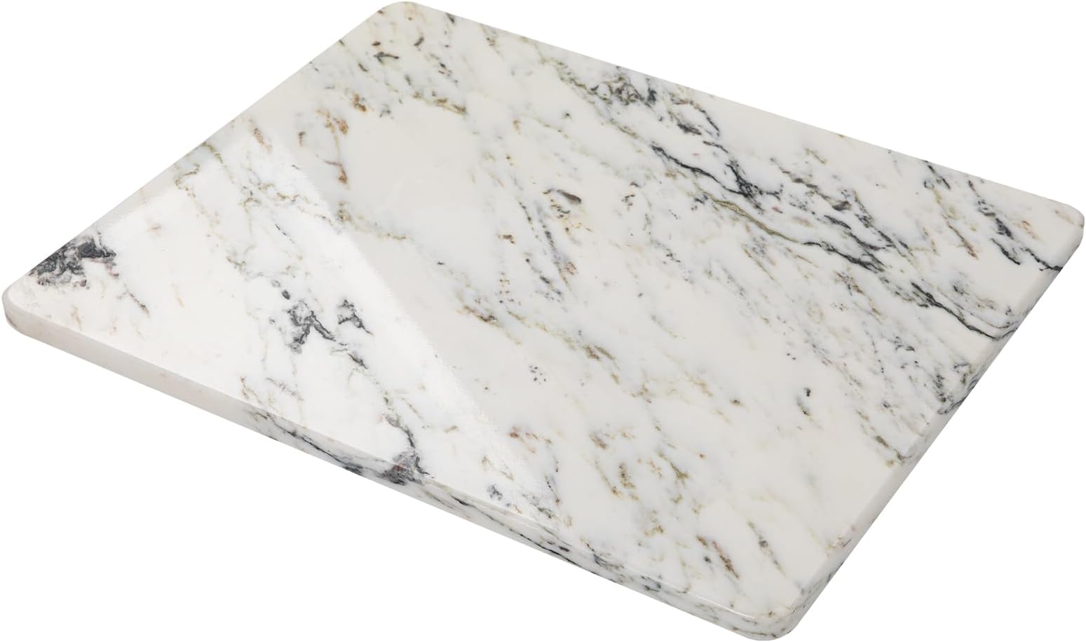 Amazon.com: Faticdorr Natural Marble Cutting Board For Kitchen, Marble ...