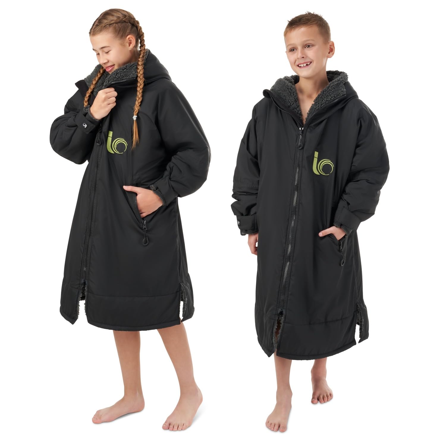 Waterproof Change Robe - warm, comfortable changing poncho for surfing, swimming and outdoors (Small)