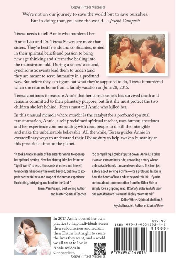 What My Sister Told Me after She Was Murdered: A Shared Journey of Transformation - Image 2