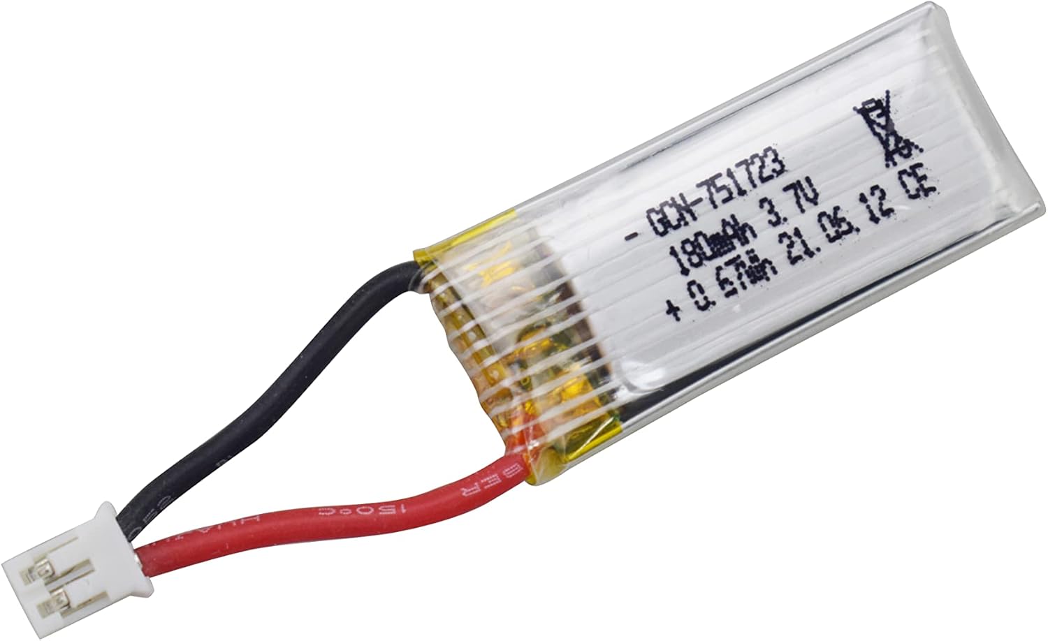 Fytoo Accessories 5PCS 3.7V 180mah Lithium Battery with 5 in 1 Charger for A20 A20W Four-axis Drone Remote Control Helicopter Spare Parts