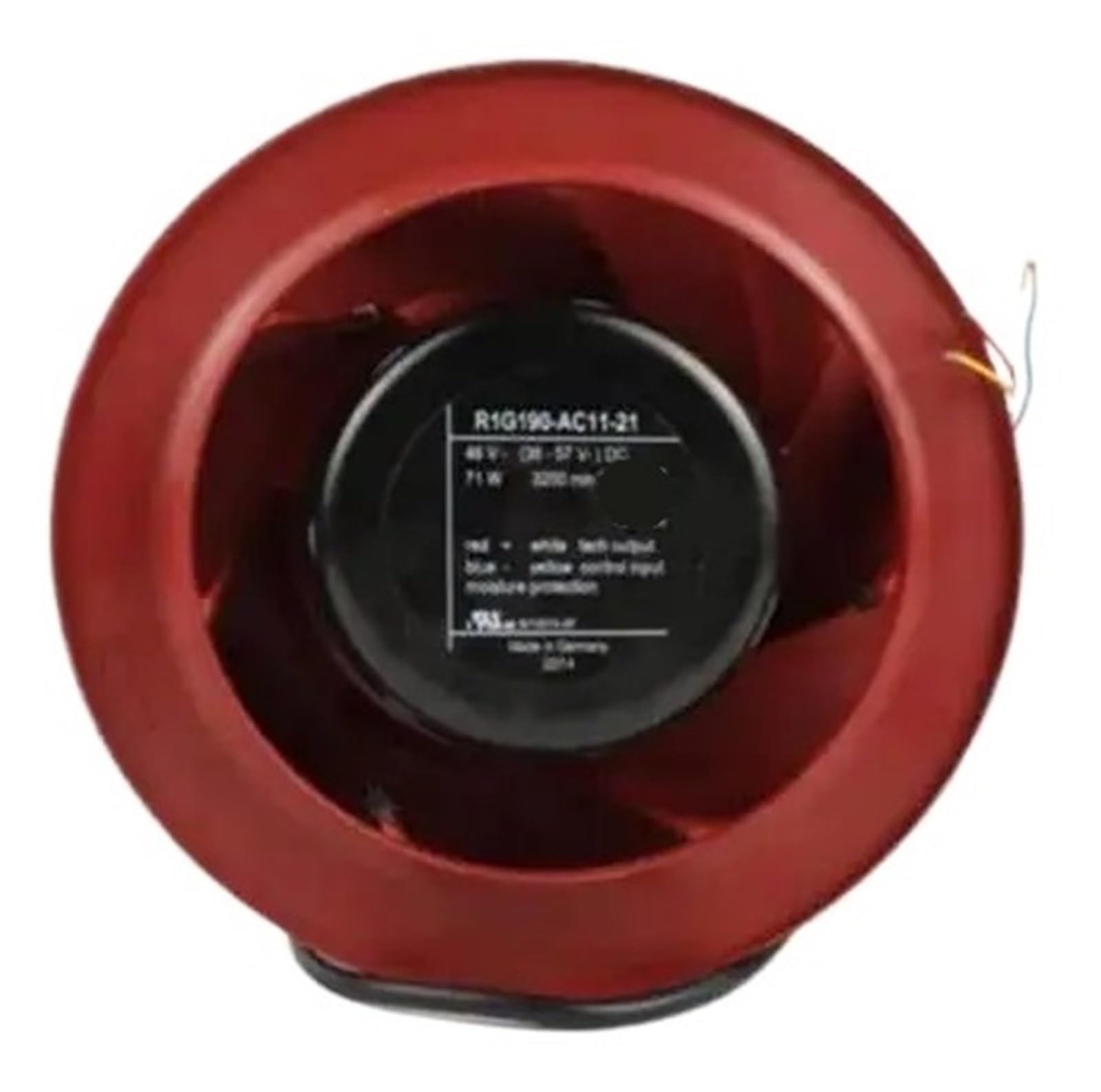 LZIKKGKI R1G190-AC11-21 71W 48V centrifugal fan