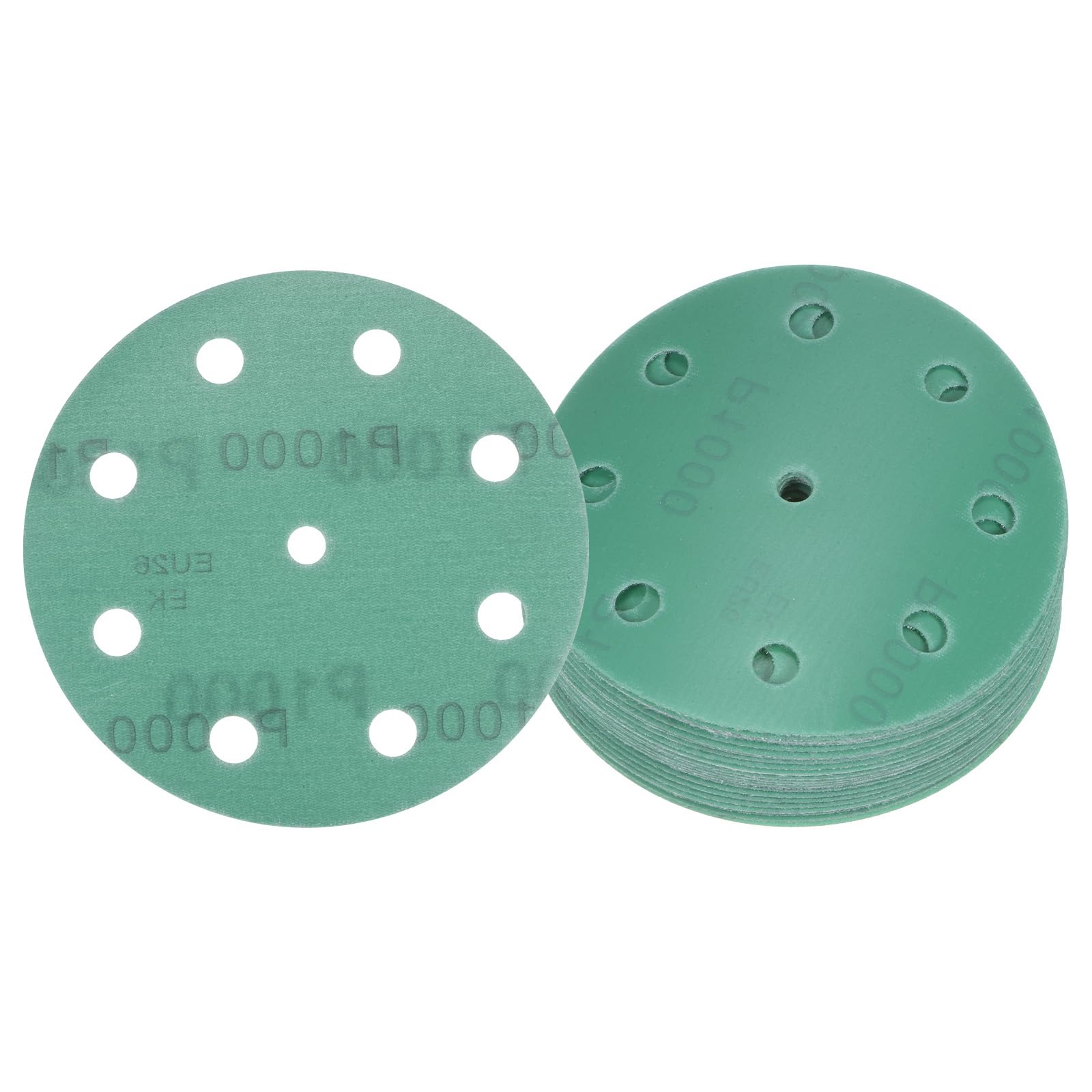 Kozelo 25pcs Green Film Sanding Discs