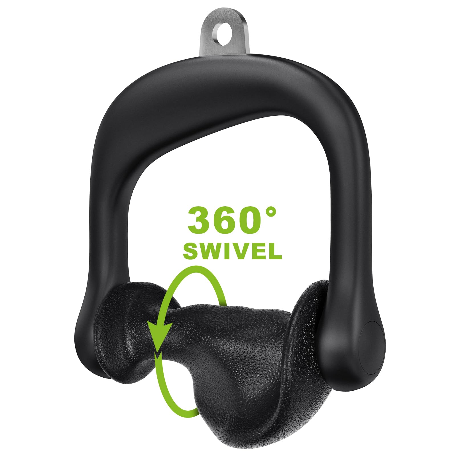 BeneLabel Gym Poignée, 2pcs Poignées de Résistance Poignée Tirage Musculation Accessoire pour Bande d'entraînement Système Poulie/Pilate/Yoga/Exercice Tricep Croisé/d'équipement Force 2 Mousqueton