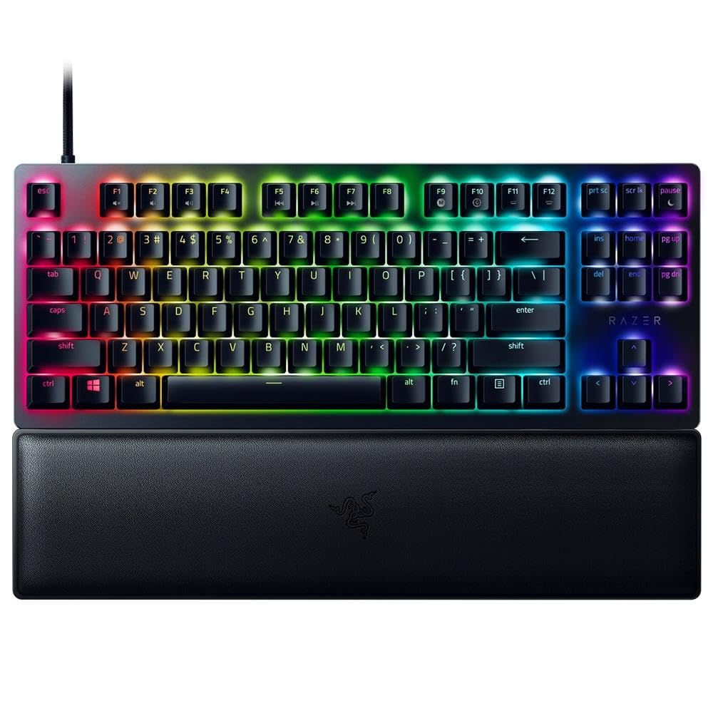 Teclado Huntsman V2 TKL Óptico Switch Red Razer - RZ0303940200R3U