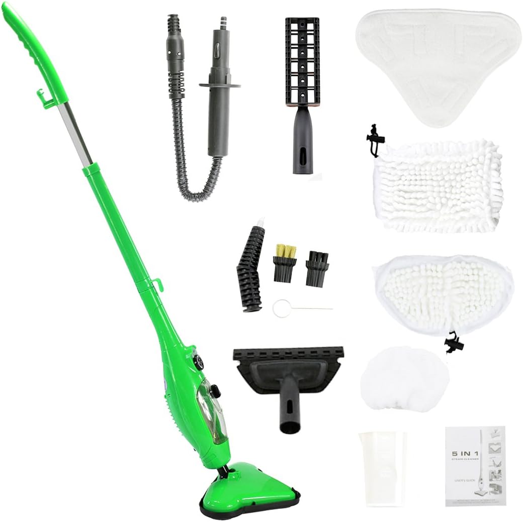 MissyeeDirect Steam Mop X5 Steam Cleaners for Floor Carpet Window Clothes Kitchen Bathroom