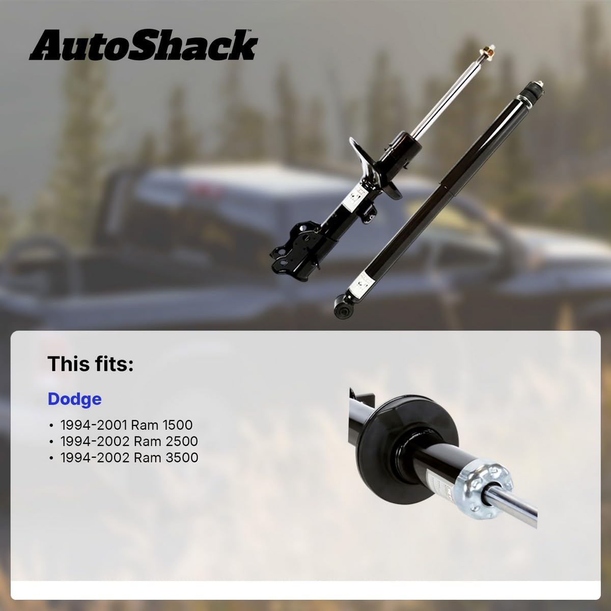 Ram 1500 AutoShack S Pair Of 2 Driver And Passenger Side