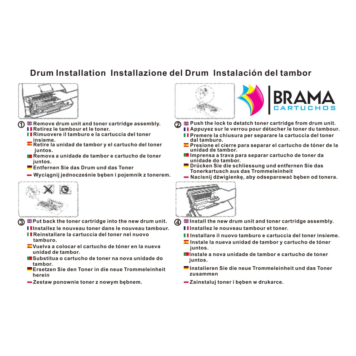 Tambor Compatible con Brother Dr2300