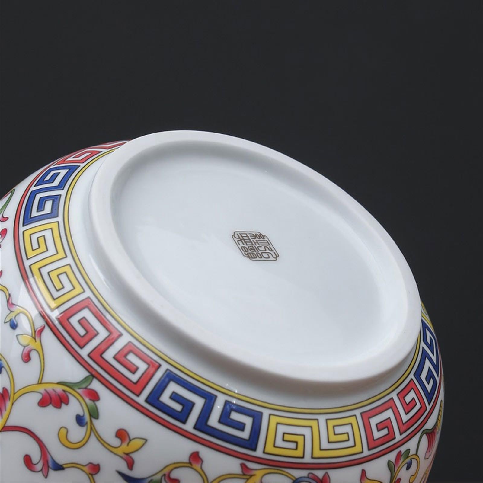 Pojemniki do przechowywania herbaty piękny ceramiczny słoik do uszczelniania szkliwa chiński retro słoik do przechowywania do domu, ozdobne ozdoby puszki na herbatę