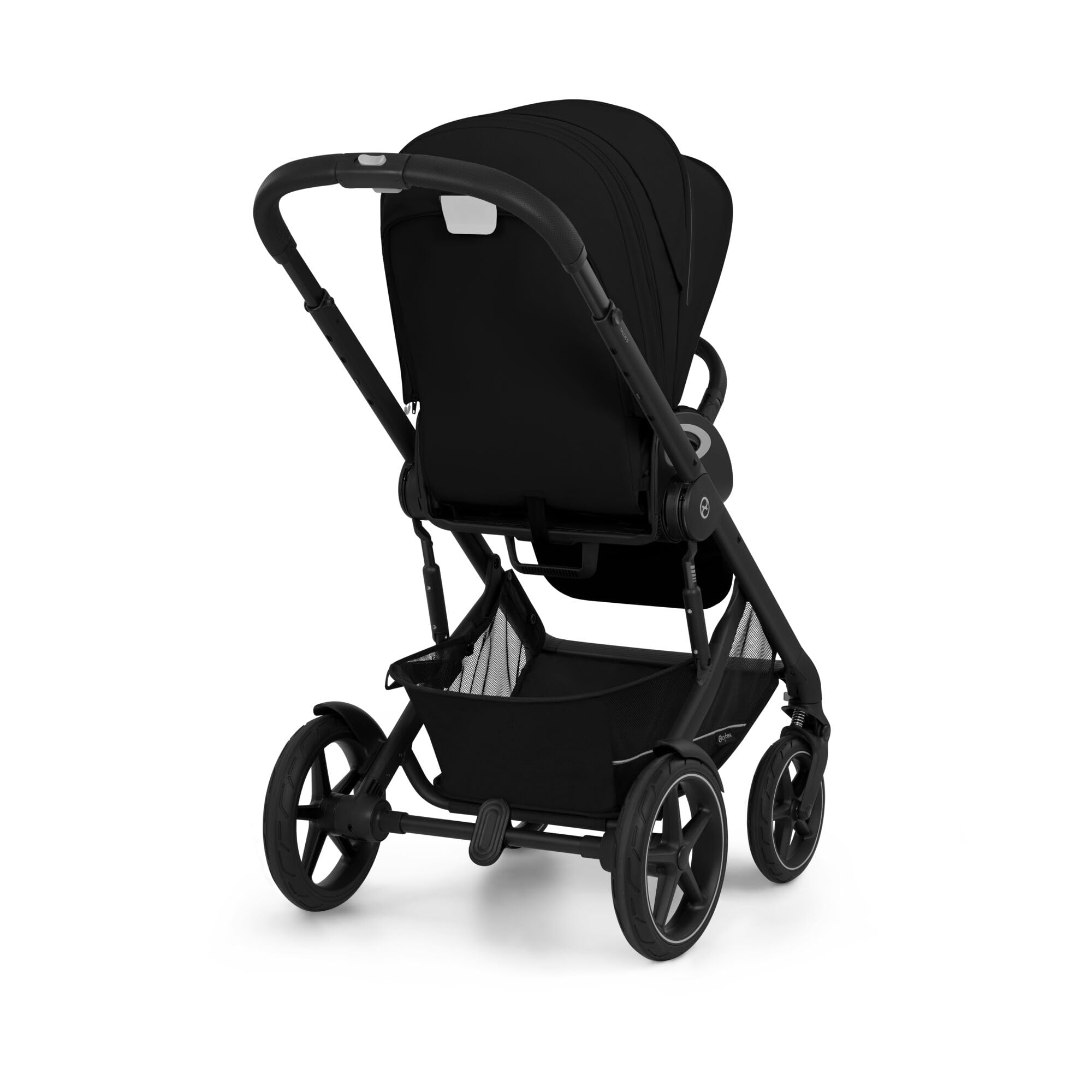 CYBEX Gold TALOS S LUX Passeggino, Dalla Nascita Fino a 22 kg (circa 4 anni), Con Sospensioni Fuoristrada, Maniglione Regolabile e Posizione Reclinabile Ergonomica, Moon Black