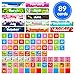 VNOM Blue Calendar Pocket Chart for Classroom,School Pocket Calendar for Kids Learning for Home,Pre-k Homeschool Daycare Classroom Supplies for Teachers…