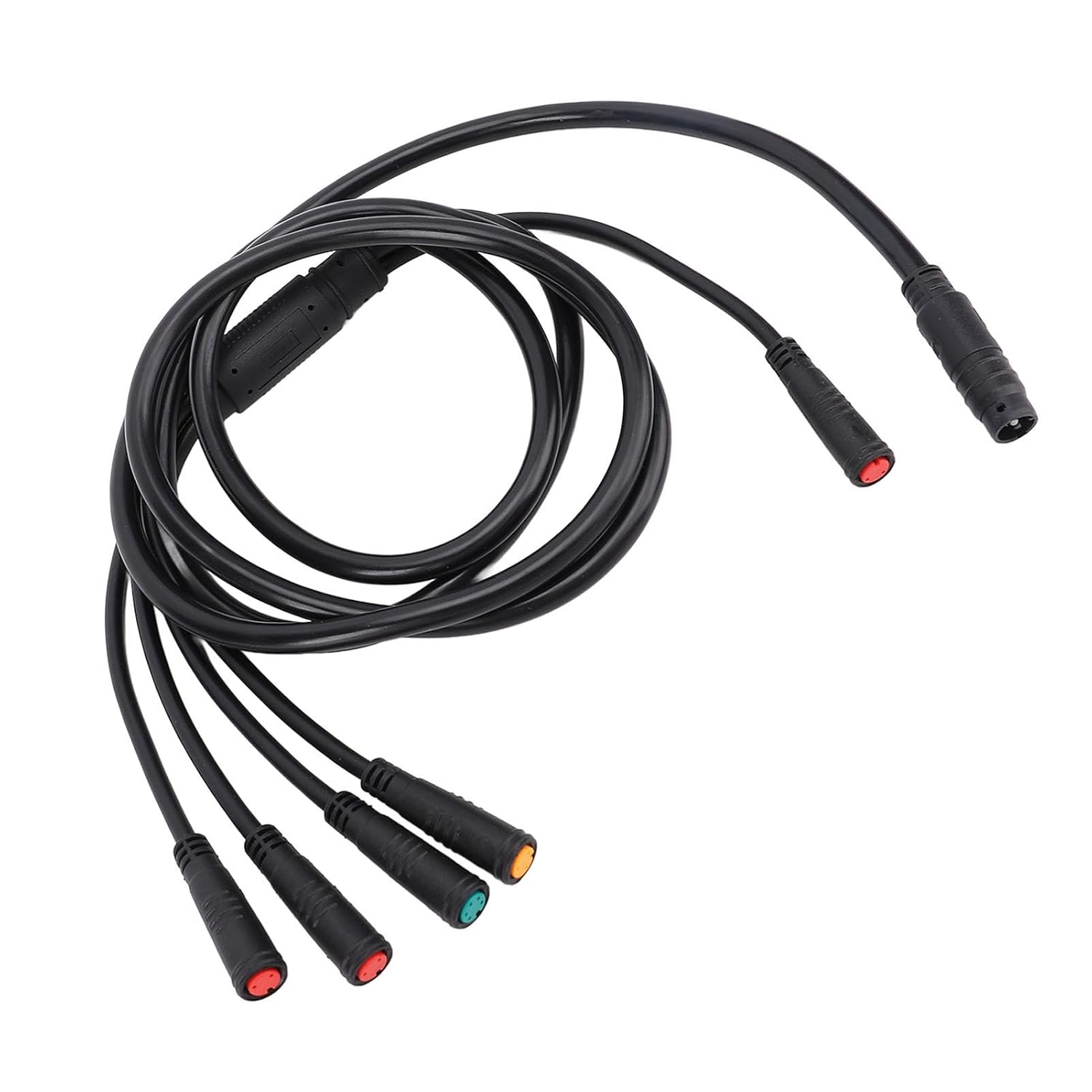 36V 48V Cycling Motor Controller, 22A 250W 500W Speed Controller with Light Cable 1 to 5 Cable, for Mountain Bike