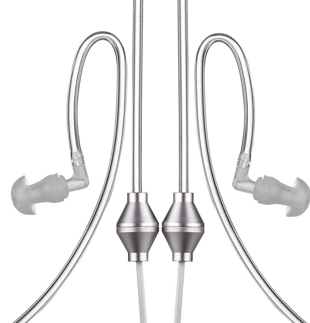 OSQUI Anti Radiation Earphone Air Tube Headset - 3.5mm EMF Protection Latest Technology Headphones Stereo Wired Earbuds Earphone with Microphone and Volume Control for All Mobiles-image-14