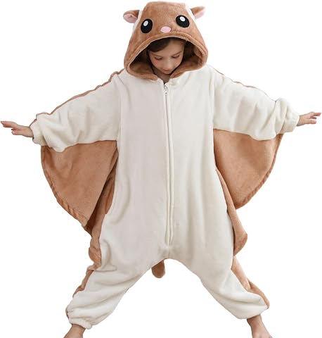 ATOZ Kids' Animal Onesie Pajamas, Halloween Cosplay Costume