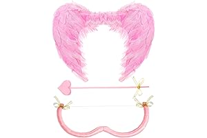 Pink Cupid Wings: The Sweetest Addition to Your Valentine's Day Costume