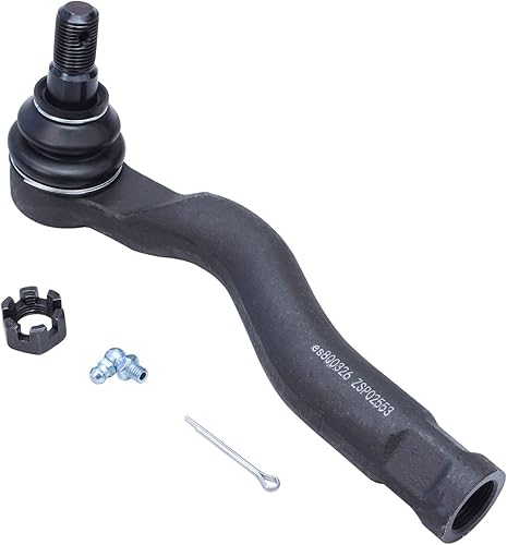 Miniatura 3 de Detroit Axle - 2 barras de acoplamiento exteriores delanteras para Toyota Tundra 2007-2020, Sequoia 2008-2020, extremos de barra de acoplamiento