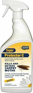 Xterminate PC1173 Carpet/Clothes Moth Killer Spray Treatment, Liquid, 1000 milliliters