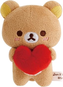 San-X Universe Rilakkuma Heart Plush Toy