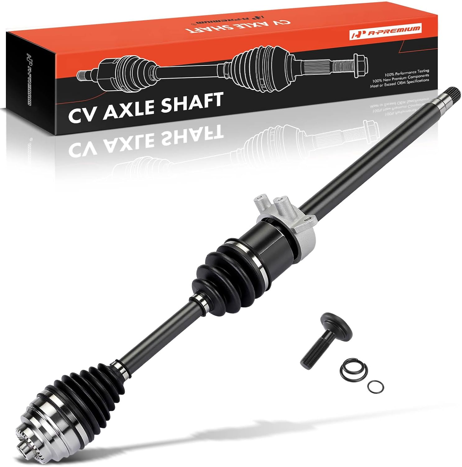 A-Premium CV Axle Shaft Assembly Compatible with Mini Cooper 2014-2019 2.0L, Automatic Transmission, Front Right Passenger Side, Replace# 31608661686, 31608611932