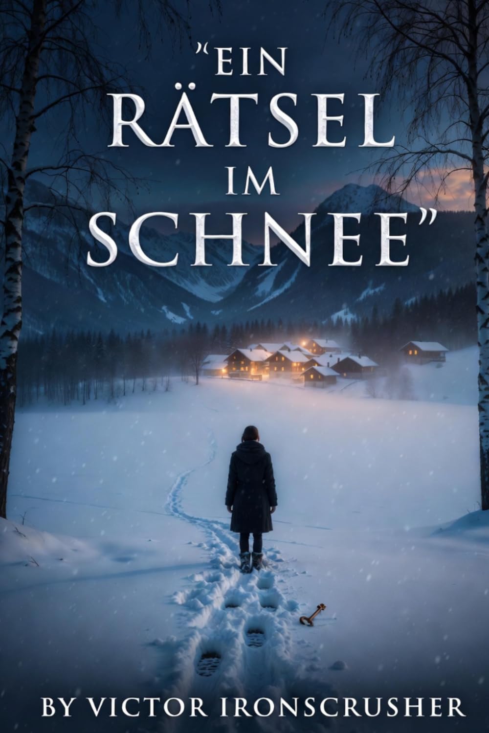 EIN RÄTSEL IM SCHNEE: A Bilingual Story to Learn German: A1-A2 Graded Reader with Chapter-by-Chapter English Translation