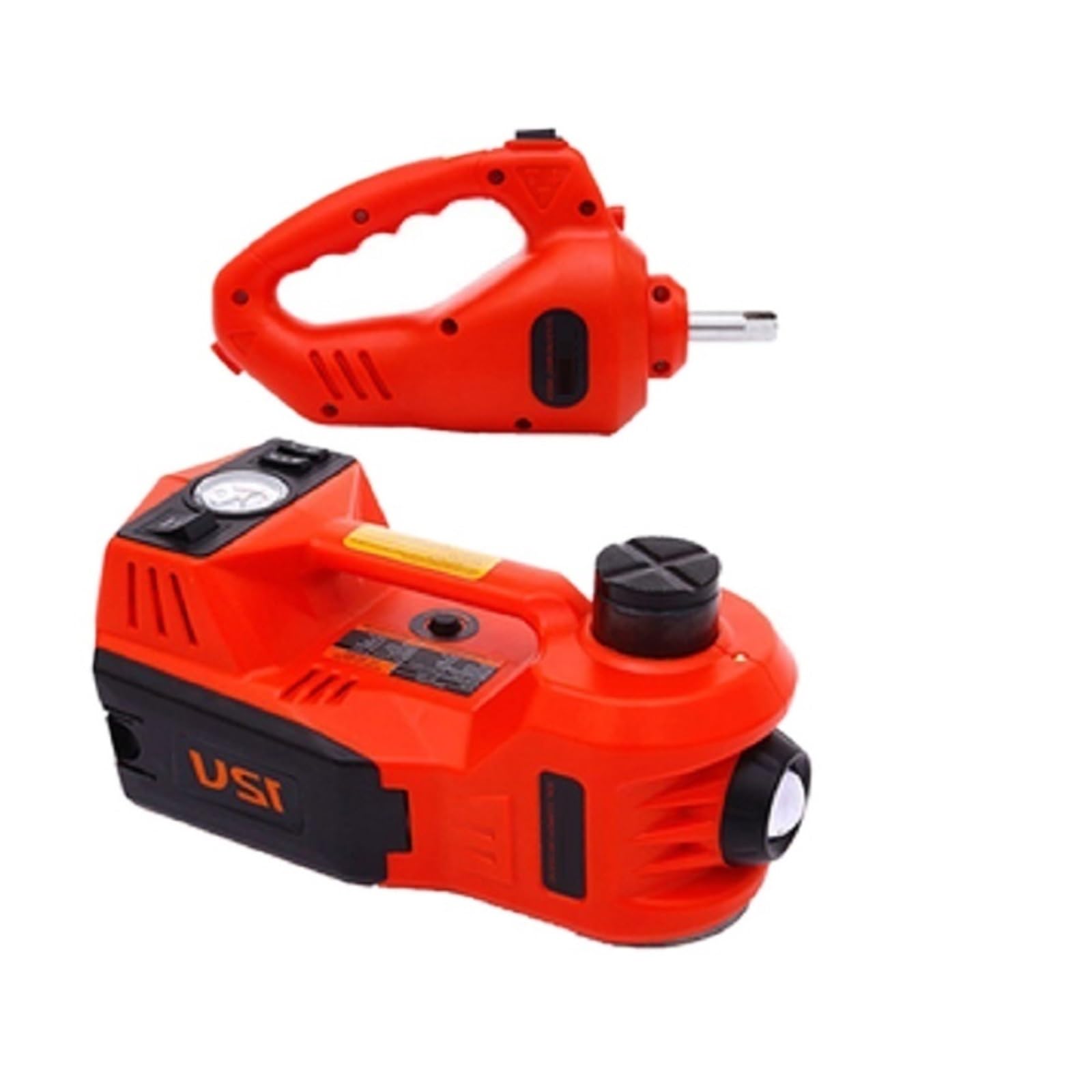Cric hydraulique électrique 12V 5T avec gonfle pneu auto de 135 à 360mm