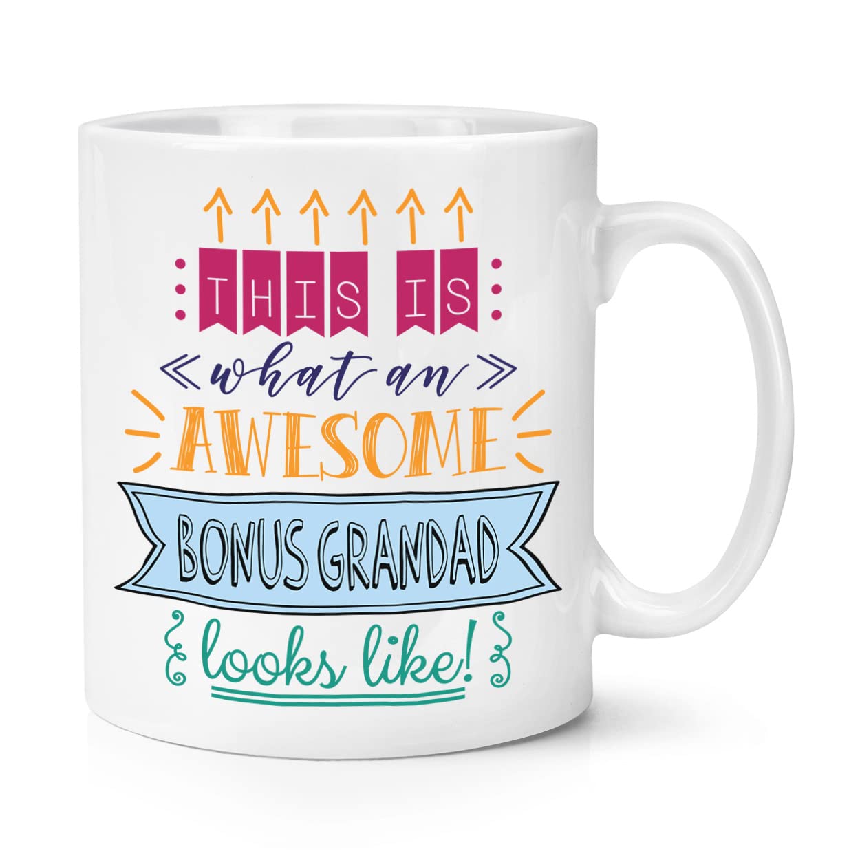 This is What an Awesome Bonus Grandad Looks Like 10oz Mug Cup