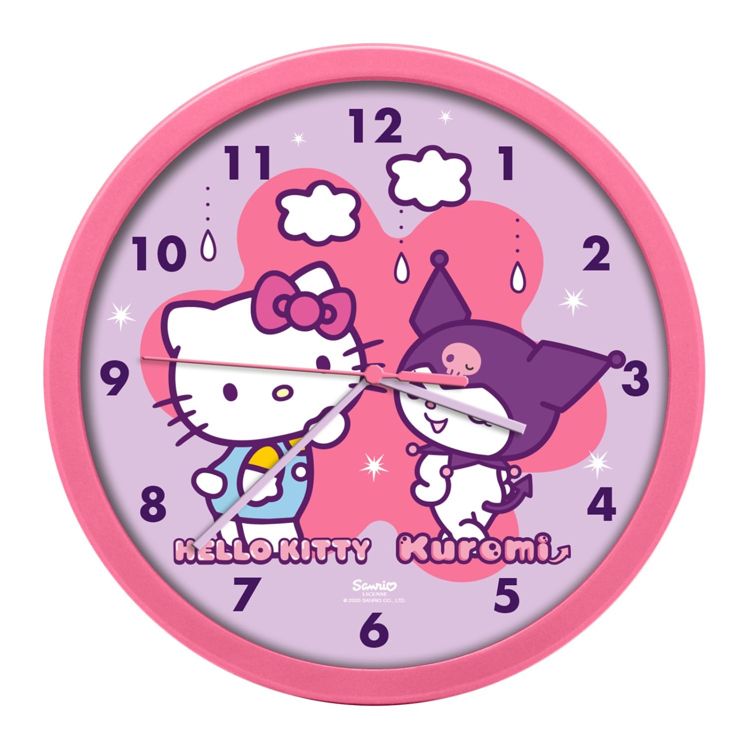 Amazon.com: Kids Licensing - Hello Kitty & Friends Wall Clock for
