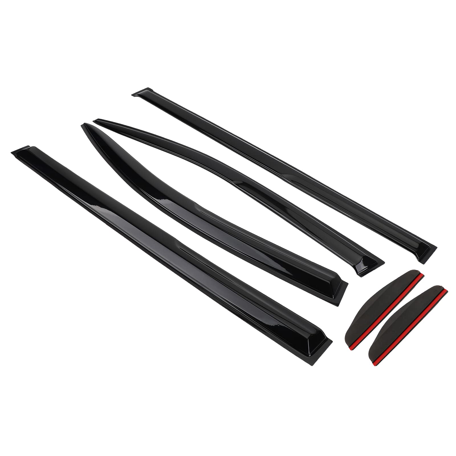 Photo 1 of MAD HORNETS Car Window Sun Rain Guard Visors Kit for to-yo-ta Toyata Camry