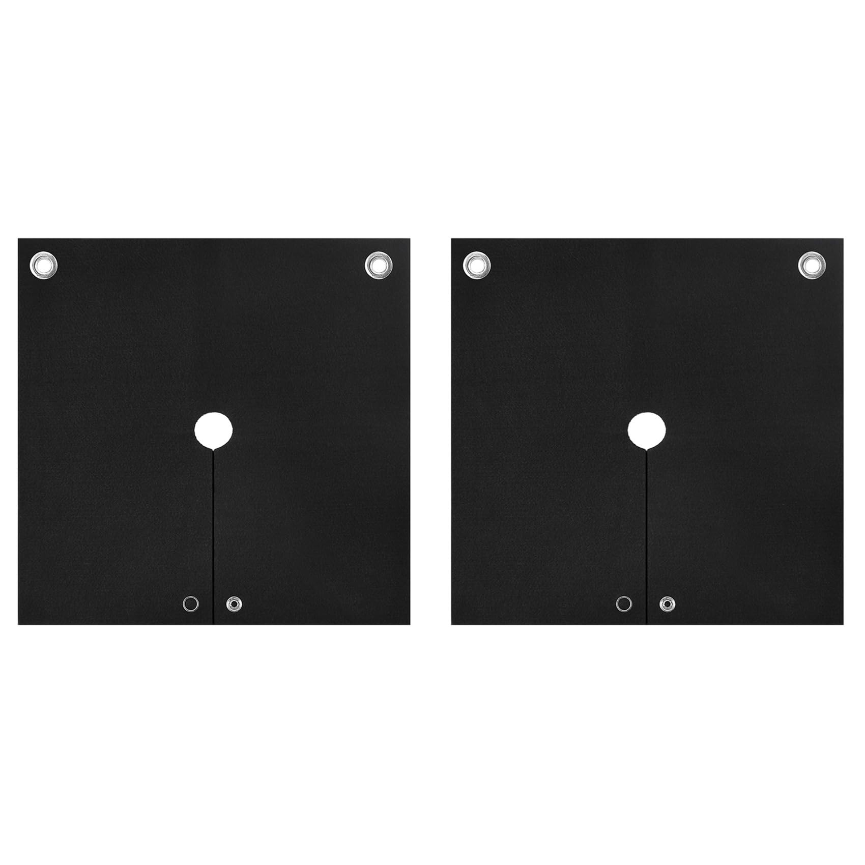 Jnchdghwa Black 2X Welding Blanket Fireproof, Opening Shape Welding Mat,Heatresistant Solder Blanket Up To 1800°F,Flame Retardant Carbon
