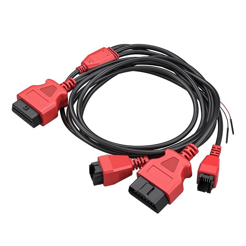 Adaptador OBD2 12+8 XTOOL para Chrysler, Dodge, Jeep, Fiat e Alfa Romeo com bypass do Security Gateway FCA