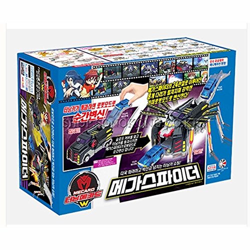 Sonogong-OEM Turning Mecard W MEGA SPIDER Transforming Transformer Korean Robot Car Toy Jumbo Mecarnimal & Toy Sanitizer 30ml