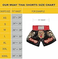 Vista 80 de Fluory - Pantalones cortos de lucha para muay thai, shorts de MMA, ropa de entrenamiento para lucha en jaula, grappling, artes marciales, kickboxing