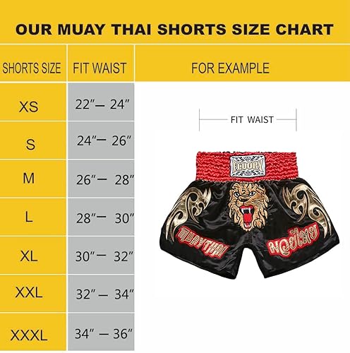 Miniatura 80 de Fluory - Pantalones cortos de lucha para muay thai, shorts de MMA, ropa de entrenamiento para lucha en jaula, grappling, artes marciales, kickboxing