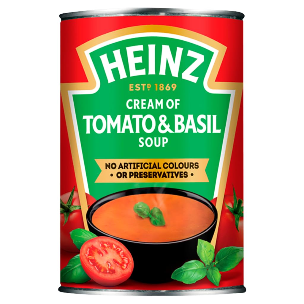 Heinz Crema De Sopa De Tomate Con Albahaca (400g)