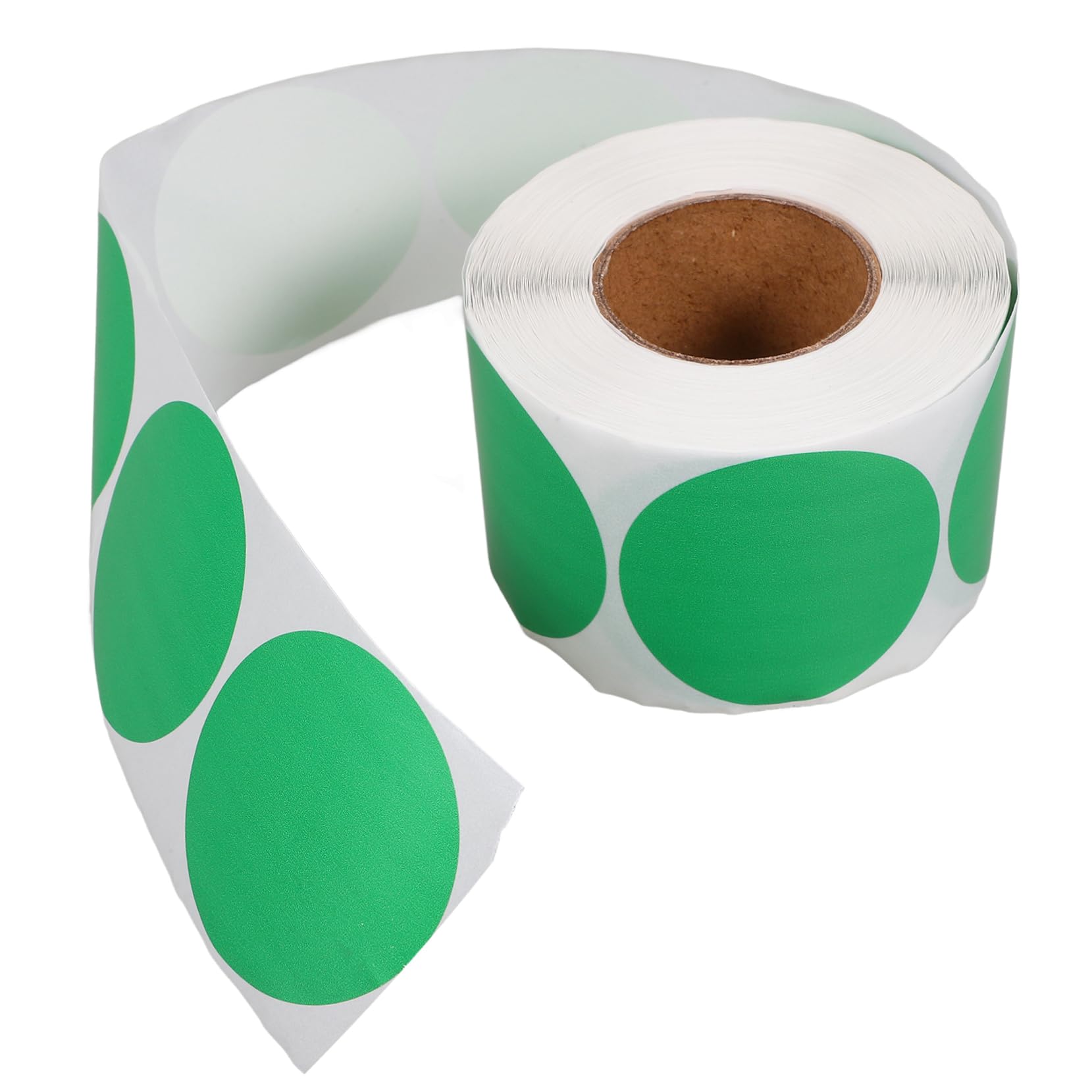 STOBOK 4rollen Runde Selbstklebende Druckbare Etiketten Thermoetiketten Für Lagerung Organisation Und Versand Wasserfest Und Beschreibbar Für Büro Und Zuhause