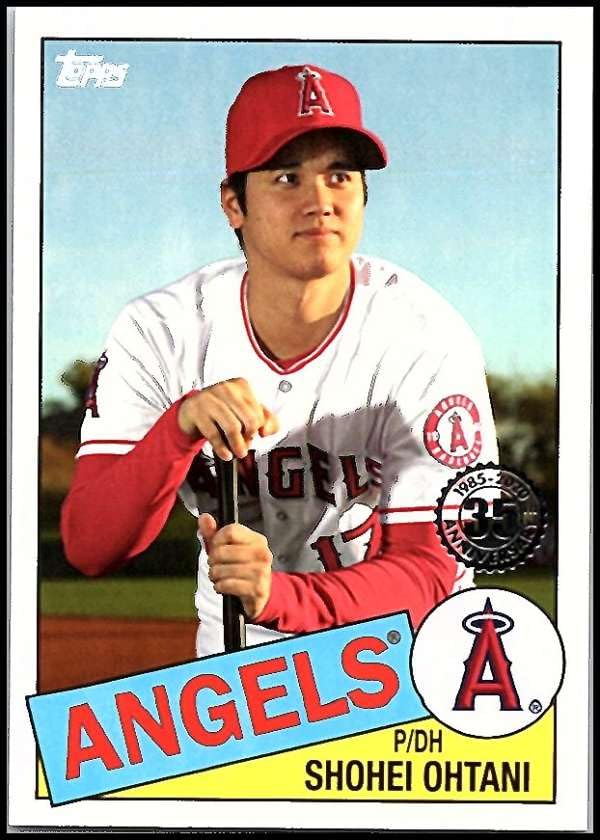 Amazon.com: 2020 Topps Series 1 Baseball 1985 35th Anniversary #85