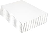Vista 2 de UCreate Tablero de espuma, blanco, 20" x 30", 10 hojas