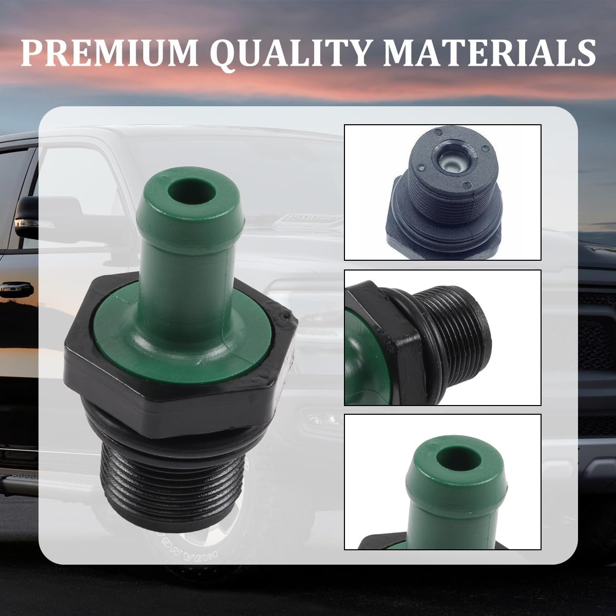 Zpana Car PVC Valve, One-Way Control Positive Crankcase Ventilation Valve, OEM#11810EA200 118106N202 Automotive Quick Retrofit Replacement, Compatible with Titan Armada QX56