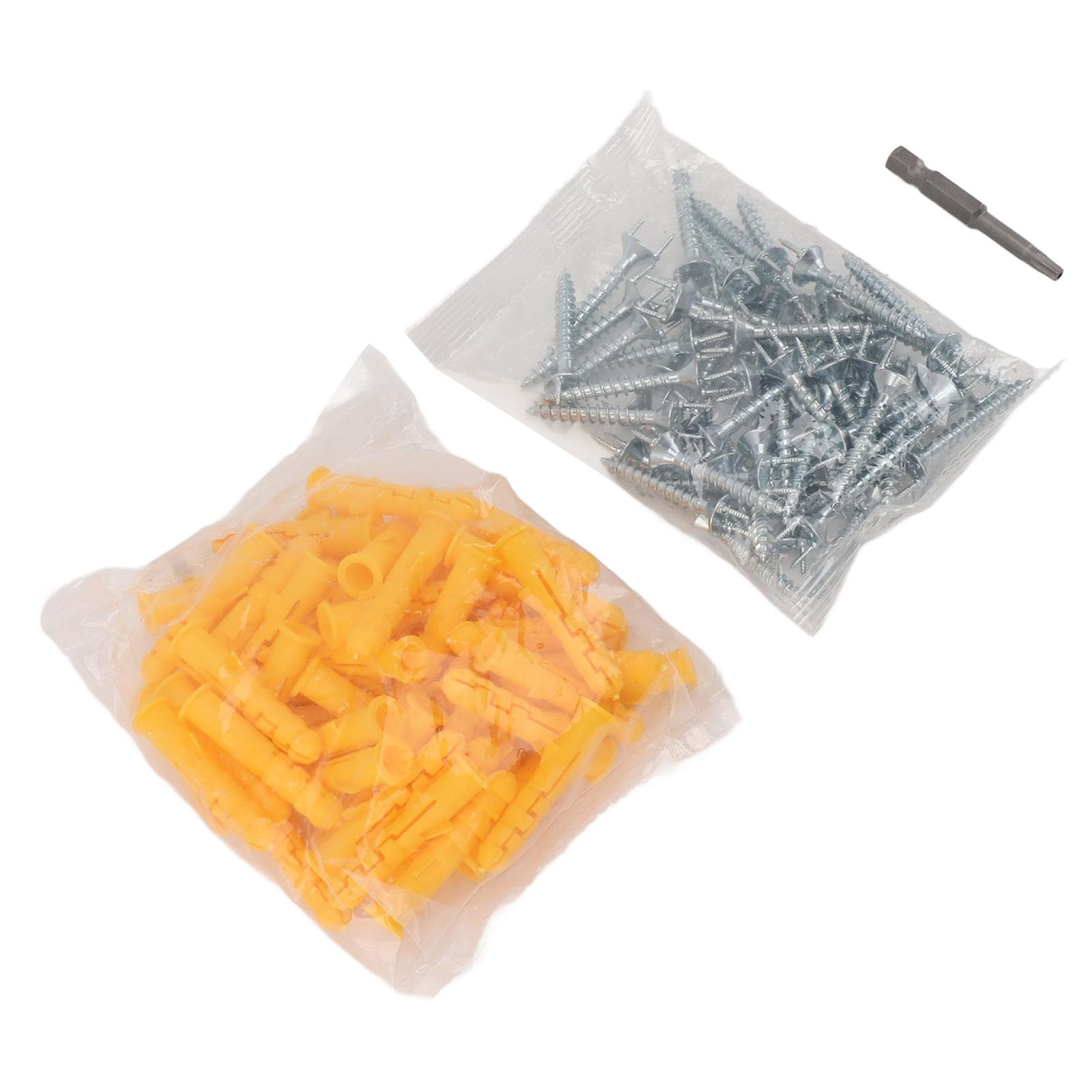 Screw Nails with Wall Anchor Screwdriver Bit Easy Installation Versatile Application for Home Decoration