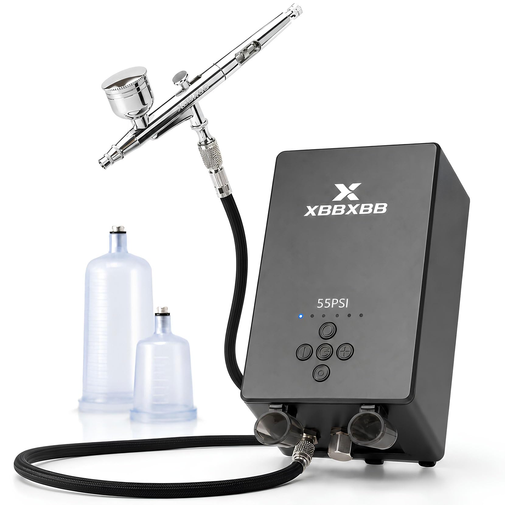 Amazon.com: 55PSI Airbrush Kit with Compressor for Model Painting
