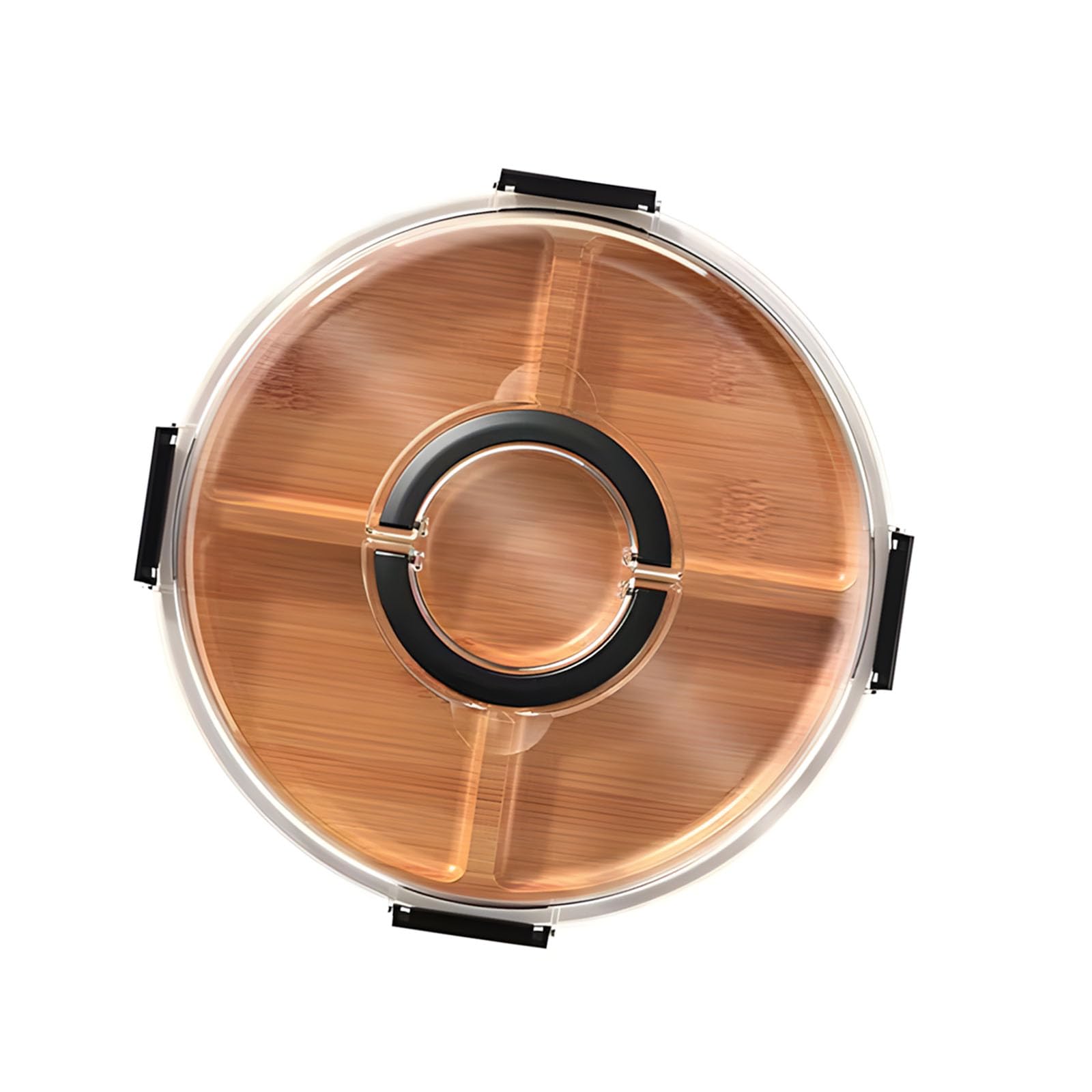 Function Serving Boards for Snackies and Cutting Use Highlighting Stalk Substance Polyacrylate Protect Excellent for Home Entertaining Serving Tray Separated Compartments Double Use Boards Tray Lid