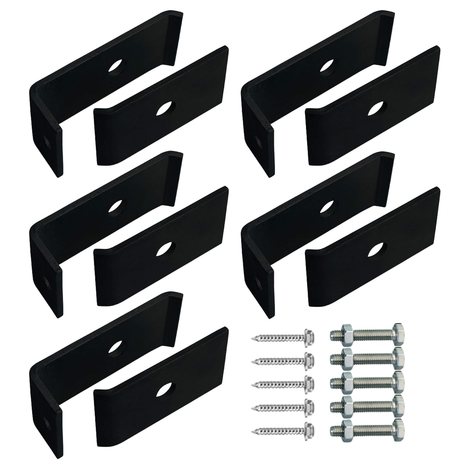 Matériel de fixation antirouille et durable pour kit d'installation de clôture de terrasse