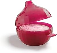 Vista 3 de Tupperware Recipiente de cebolla Rojo Púrpura