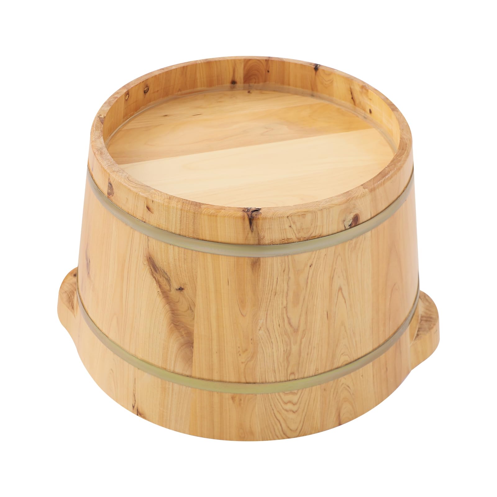 Vasca da bagno in legno da 12 mm, vasca per piedi da ammollo, 36,5 x 40 cm | Pedicure Spa per la cura dei piedi, benessere per la casa