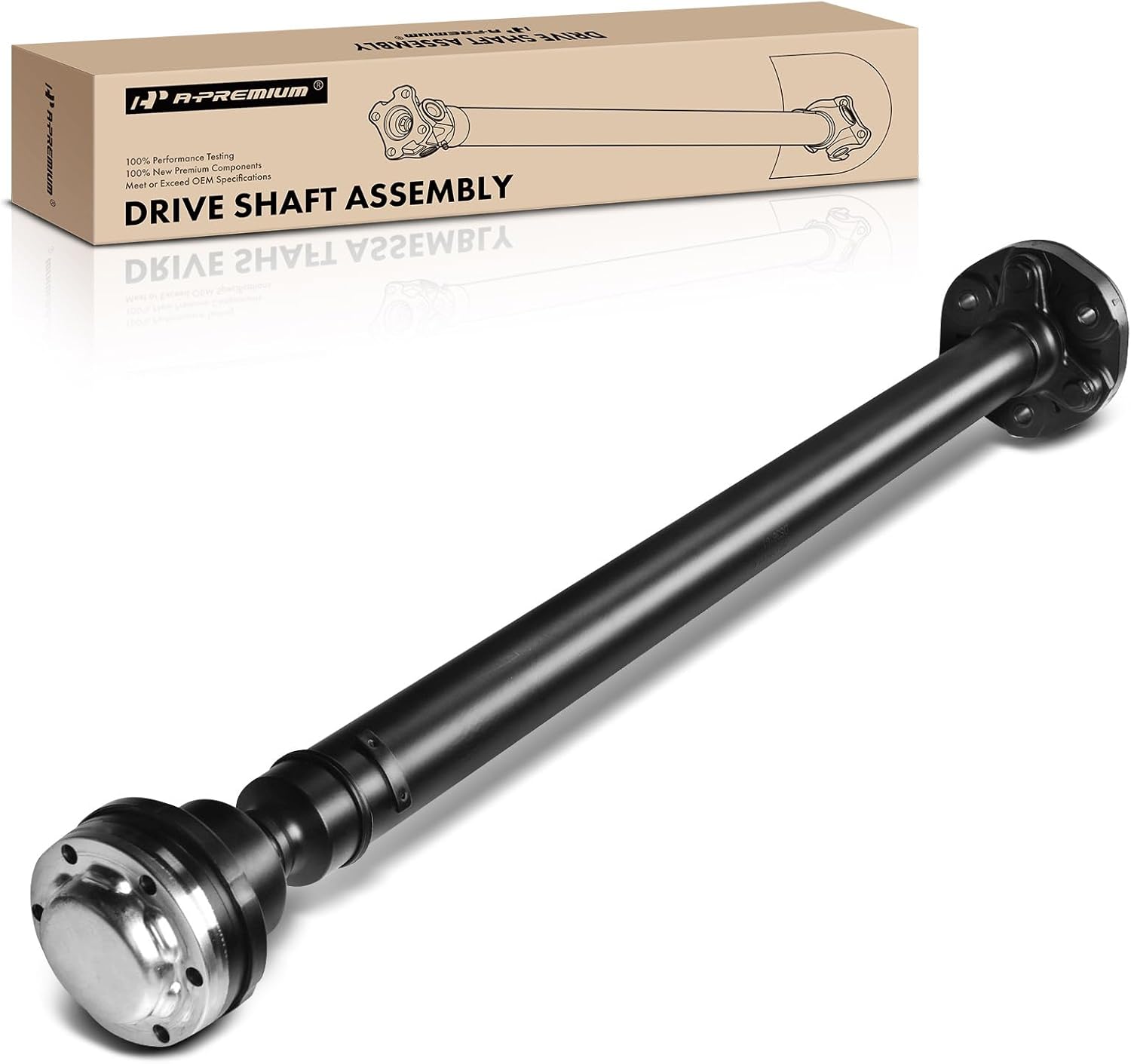 A-Premium Rear Complete Drive Shaft Prop Shaft Driveshaft Assembly Compatible with Pontiac Solstice 2006-2009 & Saturn Sky 2007-2010, RWD Automatic Transmission, Replace# 15922549, 15297403