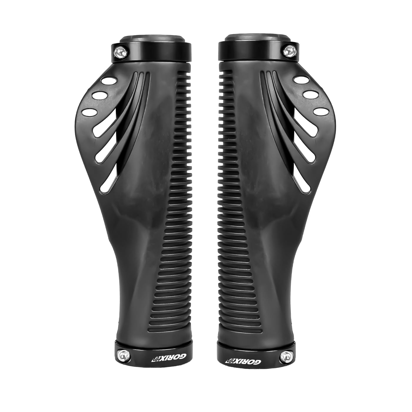 GORIX Bike Ergo Grips Lock On Less Fatigue&Tuffiness & Stickiness Manillar Bicicleta de Montaña (GAJA900)