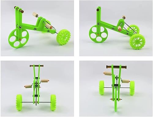 Miniatura 2 de Juguete de entrenamiento de inteligencia de pájaros, juguete de bicicleta para pájaro pequeño y mediano, juguete educativo de truco de mesa, juguete